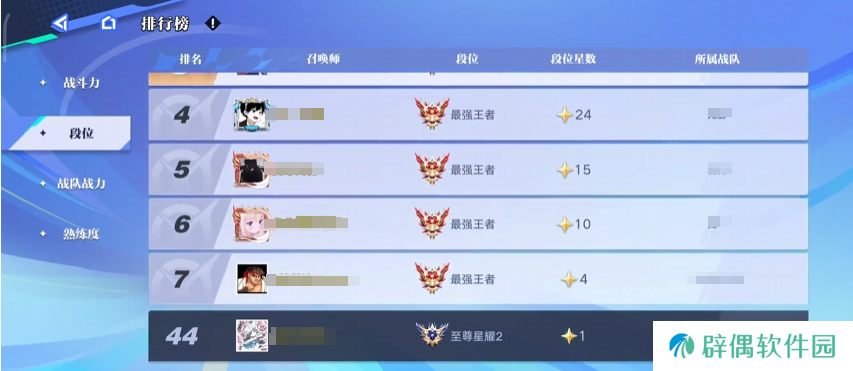 星之破晓的段位怎么划分 星之破晓段位机制分享