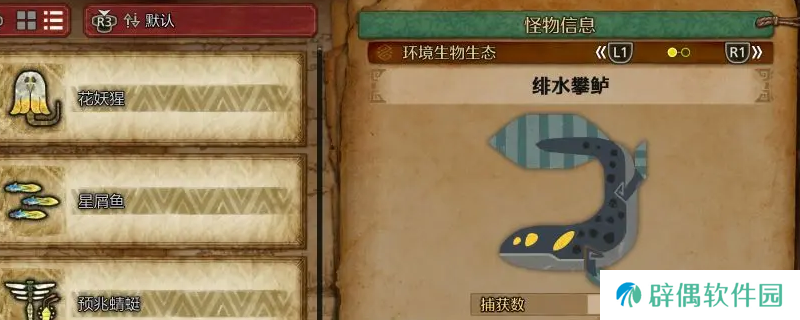 《怪物猎人：荒野》绯水攀鲈收集方法介绍